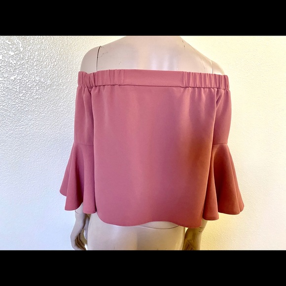 Topshop dusty rose top in size 2 - Picture 3 of 6